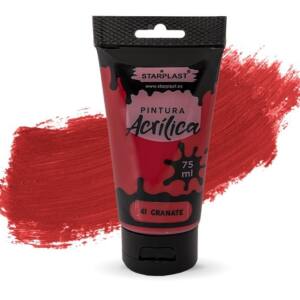Pintura acrílica 75 ml granate