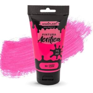 Pintura acrílica 75 ml fucsia flúor