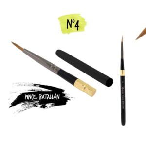 Pincel de viaje Batallón N4
