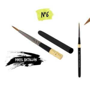 Pincel de viaje Batallón N6