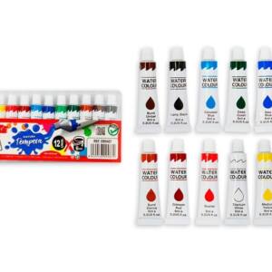Témpera en tubo 6ml 12U