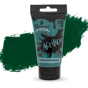 Pintura acrílica 75 ml verde petróleo