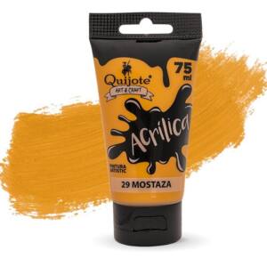 Pintura acrílica 75 ml mostaza