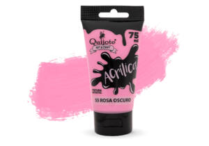 Pintura acrílica 75 ml rosa oscuro