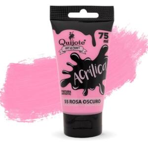 Pintura acrílica 75 ml rosa oscuro