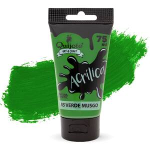 Pintura acrílica 75 ml verde musgo