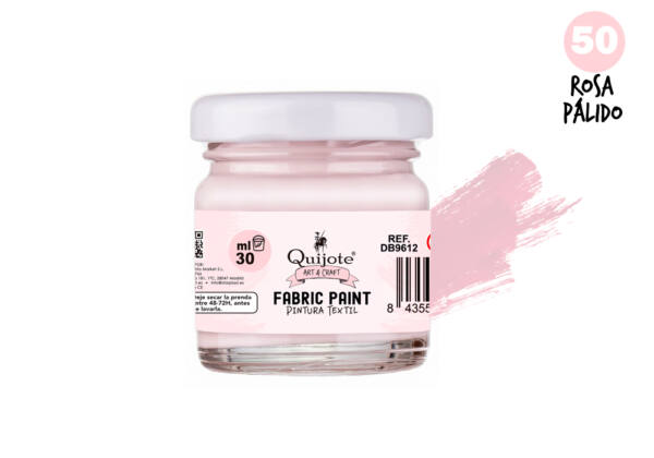 Pintura textil 30ml N50 rosa palo