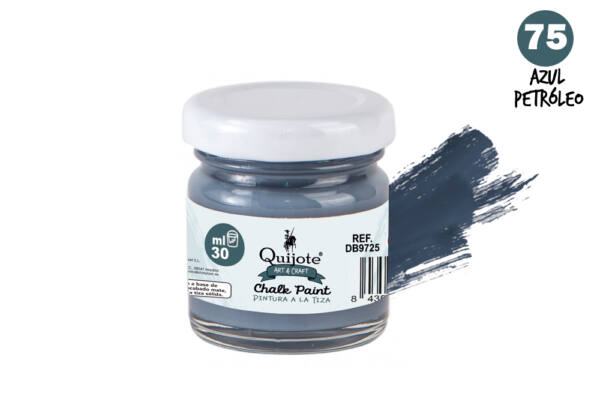 Pintura a la tiza 30ml N75 azul petróleo