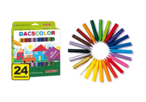 24 Ceras DacsColor Alpino No Manchan