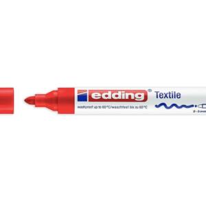 Edding 4500 textil N2 rojo