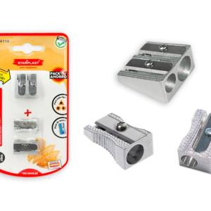 Set de sacapuntas surtidos metálicos 3U