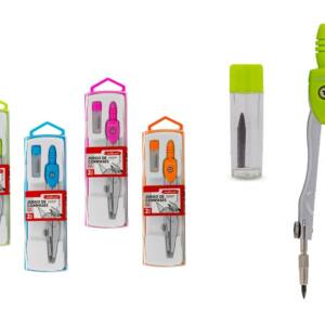 Juego de compás con mina