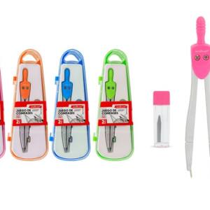 Juego de compás con mina