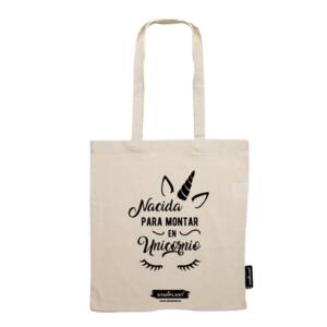 Tote bag 32x37cm diseño frase