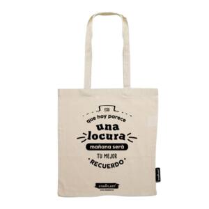 Tote bag 32x37cm diseño frase
