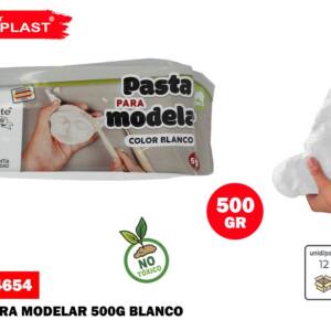 Pasta para modelar 500GR blanco