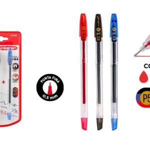 Bolígrafo gel P5 0.5mm 3U 1A1N1R