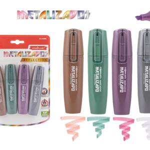 Marcadores metalizados 4U