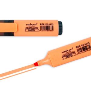 Marcador color pastel naranja