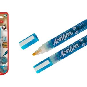 Rotulador pintura acrílica 1-2.0mm turquesa