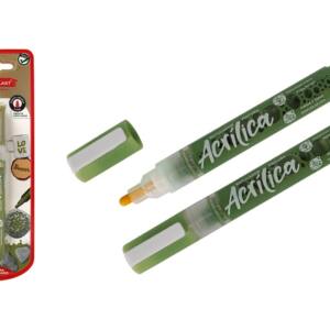 Rotulador pintura acrílica 1-2.0mm verde musgo