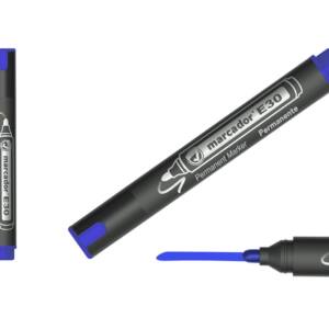 Rotulador permanente E30 punta redonda 2.0mm azul