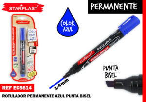 ROTULADOR PERMANENTE AZUL