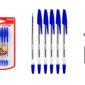 Set bolígrafos básicos 6U