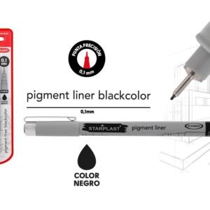 Rotulador calibrado Pigment Liner 0.1mm