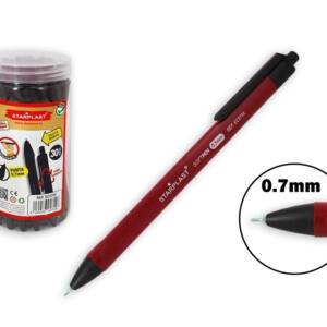 Bolígrafo SoftPen triangular tinta gel 0.7mm rojo