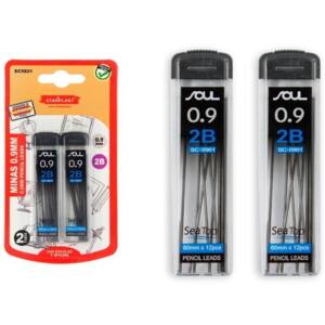 Minas 0.9mm 2B 2 tubos 24U