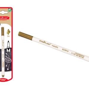 Rotulador metalizado oro