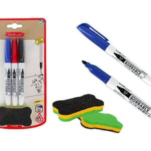 Set rotuladores pizarra blanca  borrador