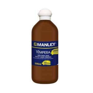 Témpera Manley 500ml marrón