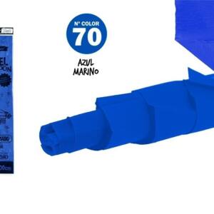 Papel crespón 50x200cm N70 azul marino