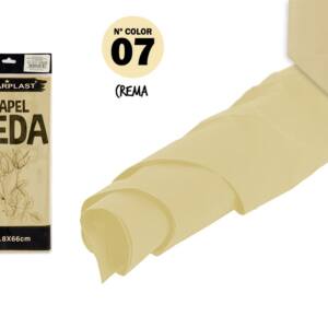 Papel seda 508x660mm 10U amarillo pastel