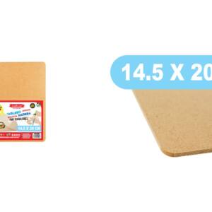 Tablero de madera prensada DM 145x200mm