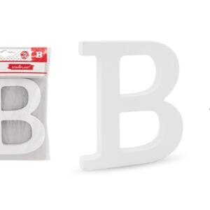 Letra de madera B 11cm