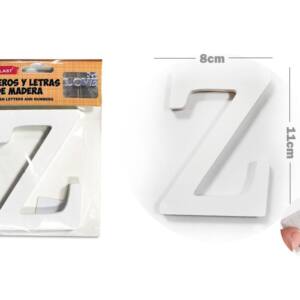 Letra de madera Z 11cm