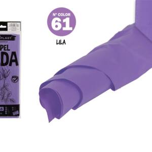 Papel Seda 10 Hojas 50.8x66cm Morado Pastel