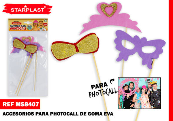 Accesorio photocall de goma eva 3U