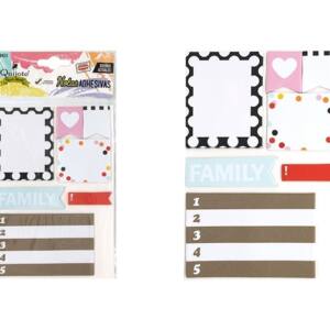 Set notas adhesivas diseño family