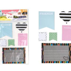 Set notas adhesivas diseño friends