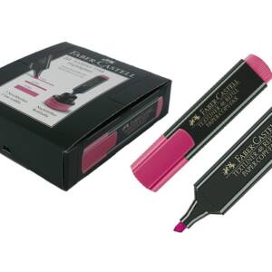 Marcador Faber Castell 1-5mm rosa