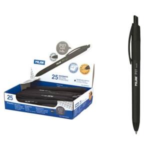 Bolígrafo Milan 0.7mm negro