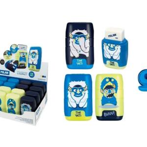 Sacapuntas Goma de Borrar Afilaborra Yeti Compact