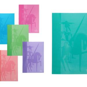 Cuaderno Grapado Tamaño Folio 48H 60g Pauta 2.5mm Tapa Blanda