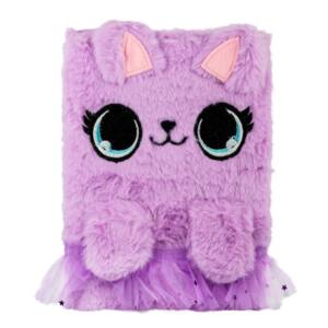 Libreta Peluche Conejito Lila Falda A5 80 Hojas Puntos 80gr/m2