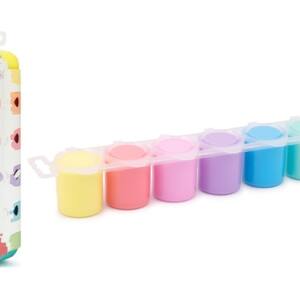 Set 6 Botes de Témpera 25ml Colores Pastel