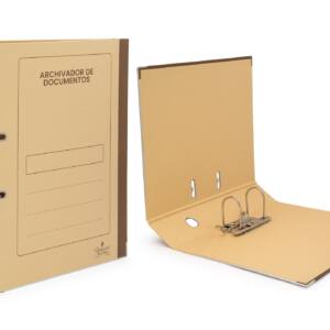 Archivador 2 anillas kraft A4 Lomo 7cm Con Compresor